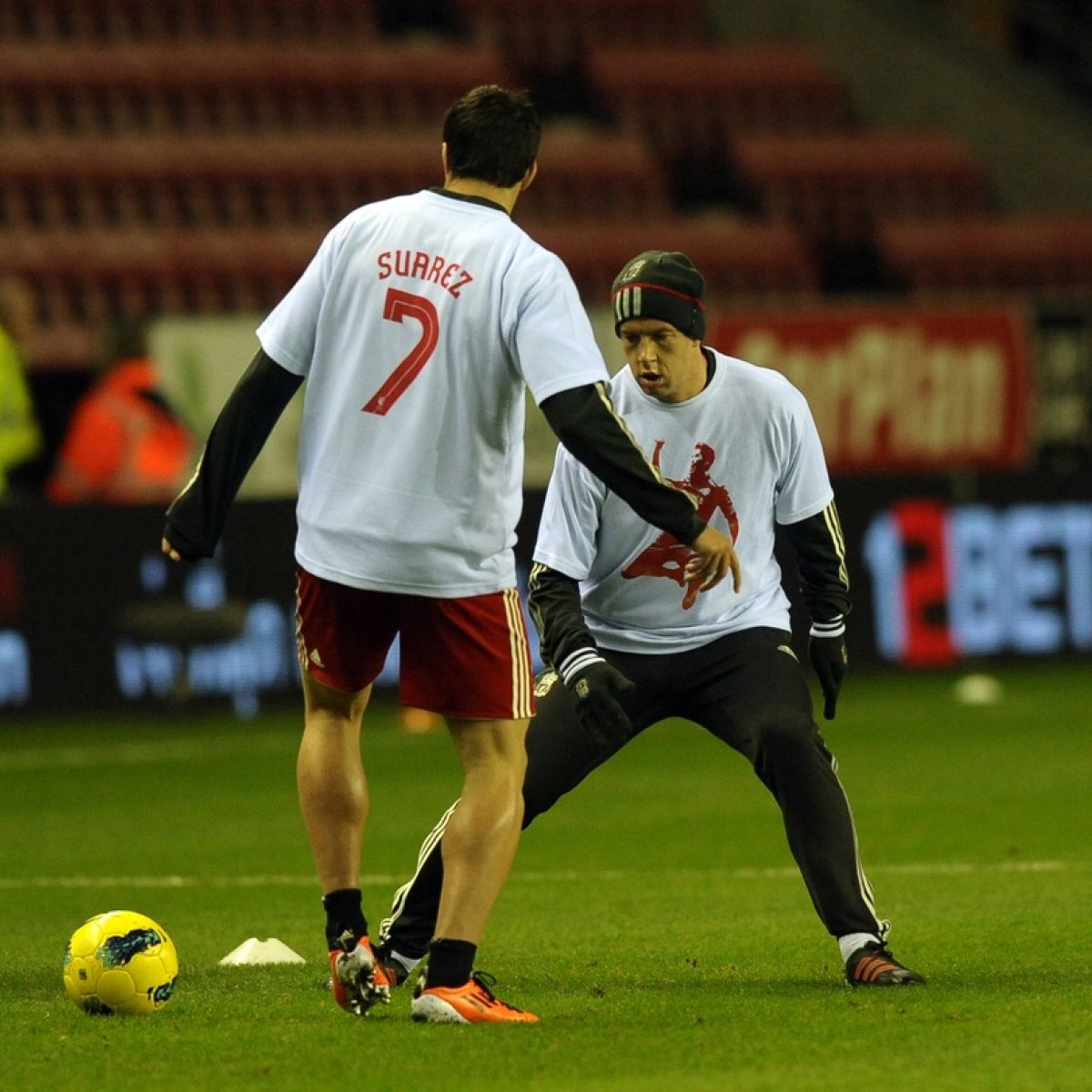 liverpool warm up shirt