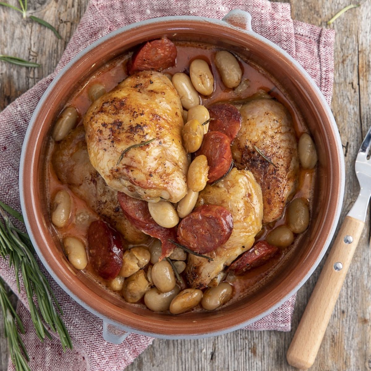 Catalan Chicken And Butterbean Bake