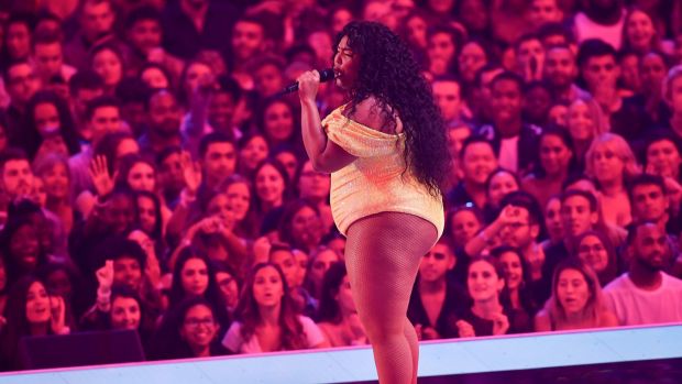 The magnetic 31-year-old Lizzo debuted in 2013 but truly burst into the public eye this year with her third studio album Cuz I Love You. Photograph: Angela Weiss/AFP