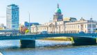 The Custom House next to the River LIffey in Dublin. Photograph: iStock