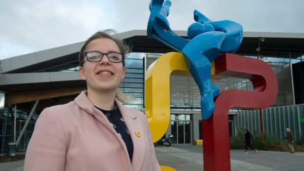 Joanna Siewierska, president of the UCD Student Union. Photograph: Dave Meehan/The Irish Times