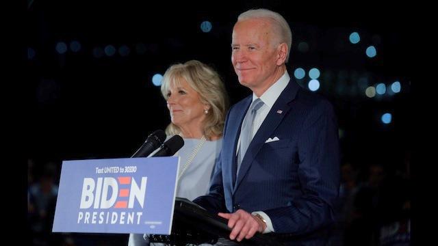 'Together we'll defeat Donald Trump', says Biden