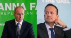 The report comes at a crucial time for government formation talks between Fianna Fáil, Fine Gael and the Green Party. Photographs: Nick Bradshaw/The Irish Times and Gareth Chaney/Collins