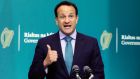 Project Ireland 2040 was one the flagship initiatives of Taoiseach Leo Varadkar’s time at the helm of the Fine Gael-Independent minority government in the last Dáil. Photograph: Leon Farrell/Photocall