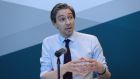  Minister for Health Simon Harris said the idea  that ‘the virus has gone away, mission accomplished, is an enemy of the progress we have made’. Photograph: Colin Keegan/Collins.