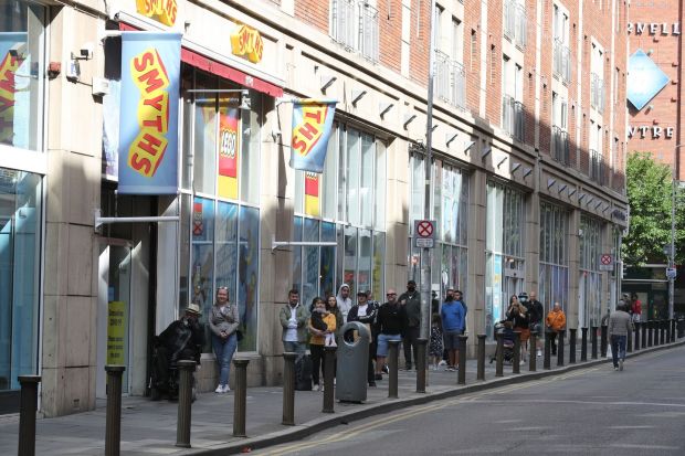 Shopping reopens on Henry Street 