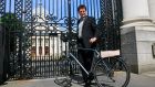 Green Party leader Eamon Ryan at Government Buildings on Monday. Photograph:  Gareth Chaney/Collins
