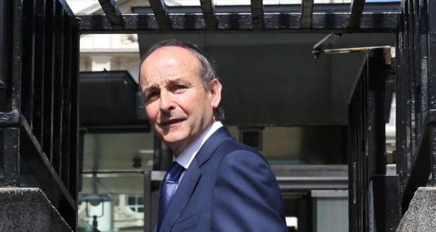 Fianna Fáil leader Micheál Martin. Photograph: Gareth Chaney/Collins