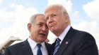 The Israeli right believes it must seize the moment presented by a US president who broke with decades of US policy on the Middle East. File photograph: Getty Images