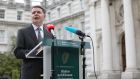 Minister for Finance Paschal Donohoe said the abrupt conclusion and termination of the wage subsidy scheme could have a significant effect on job retention in the country. Photograph: Julien Behal/ PA Wire