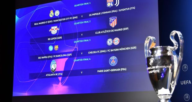 Champions League Draw Man City Handed Tough Task