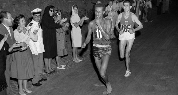 ethiopian barefoot runner