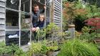 Oliver and Liat Schurmann, owners of Mount Venus Nursery, Tibradden. Photograph: Nick Bradshaw