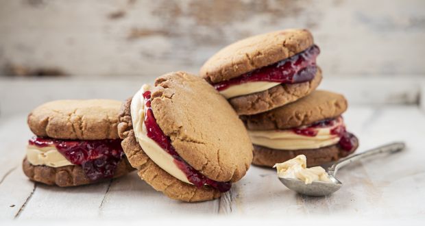 Peanut Butter And Jam Cookie Sandwiches A Delicious Taste Of America