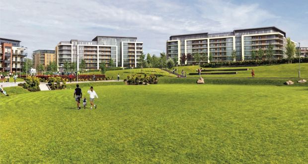 A computer-generated image of the apartments German fund DWS acquired for €200m from the Cosgrave Property Group at Cheevers Court and Haliday House in Dún Laoghaire. The private rented sector (PRS) market has accounted for 35% of turnover so far in 2020 