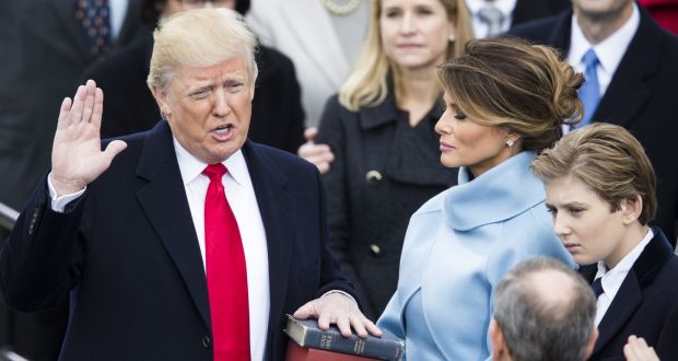 Trump Seriously Considered Taking The Oath Of Office On His Bestseller The Art Of The Deal