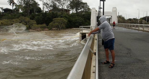 Large Part Of Australia S Byron Bay Washes Away After Heavy Rain And High Tides