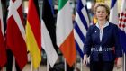 President of the European Commission Ursula von der Leyen: Her  protocol screw-up indicates Irish concerns can be pushed to one side when the struggle between great powers becomes intense. Photograph:  Kenzo Tribouillard 