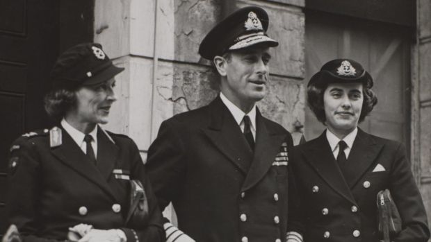 Lord and Lady Mountbatten and their daughter Patricia. Photograph © The University of Southampton Library