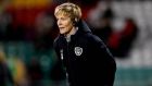 Ireland manager Vera Pauw has named a strong provisional squad of 32 for the games against Denmark and Belgium. File photograph: Inpho