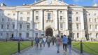 Trinity College Dublin before the pandemic. The danger posed by possible Covid variants means that students should be prepared for further disruption such as the cancellation or postponement of lectures and labs.