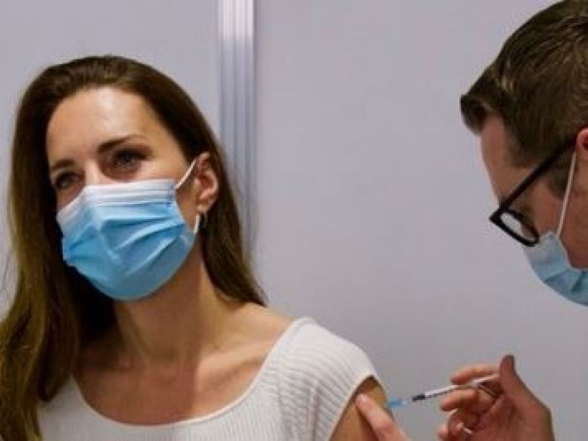 Kate Middleton Gets First Dose Of Covid 19 Vaccine