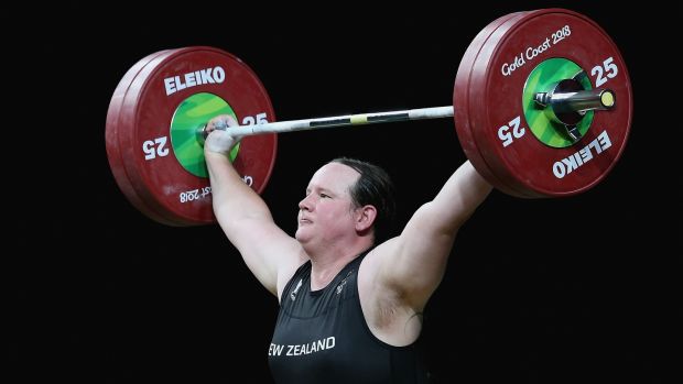 New Zealand’s Laurel Hubbard: she is set to become the first transgender athlete to compete at the Olympics after weightlifting’s governing body modified qualifying requirements. Photograph: Alex Pantling/Getty Images