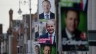Posters from  last year’s general election campaign. What slogan would Immanuel Kant approve of? Photograph: Alan Betson / The Irish Times