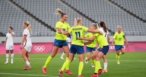 Sweden women stun the USA in Tokyo Olympics opener