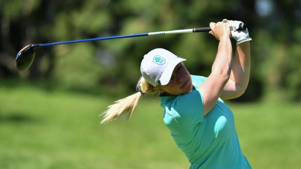 Irelandâ€™s Stephanie Meadow during her second round at the Kasumigaseki Country Club. Photograph: Getty Images