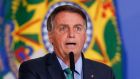 Brazilian president Jair Bolsonaro. Photograph: Sergio Lima/AFP via Getty