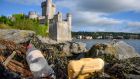 Shoreline litter to the west of Blackrock Castle in Cork city. Photograph: Daragh Mc Sweeney/Provision