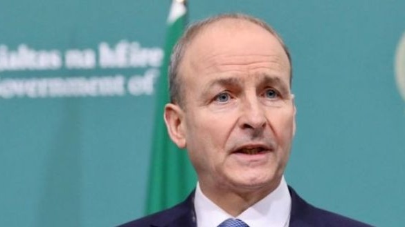 Taoiseach MicheÃ¡l Martin said: â€˜Weâ€™ve managed to keep Delta largely under control ... The phased approach has worked so far.â€™ Photograph: Julien Behal/PA Wire