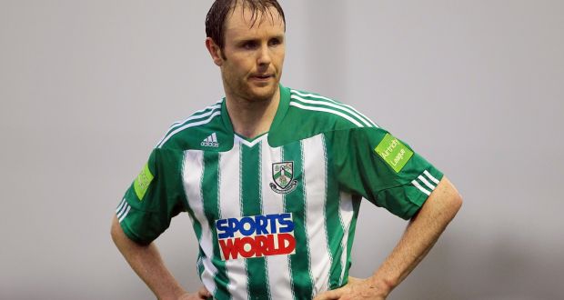 Joe Kendrick during his time at Bray Wanderers in 2011. Photo: Donall Farmer/Inpho