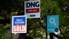 DNG figures showing the cost of buying a second-hand house in Dublin rose by 2.1 per cent in the three months to the end of September. Photograph: Cyril Byrne 