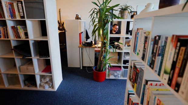 Coworkinn at The Cube offices, Beacon South Quarter, Sandyford. Photograph: Alan Betson/The Irish Times