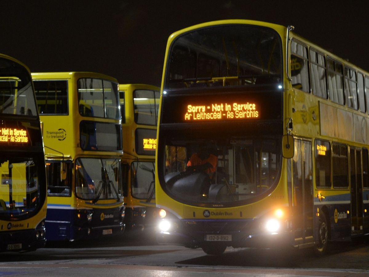 Dublin Bus Nitelink To Return In Line With Reopening Of Late Night Economy