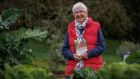 Olivia Goodwillie in the gardens of Lavistown House, Co, Kilkenny. Photograph: Dylan Vaughan