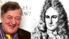 How good can a God be? Stephen Fry and Gottfried Wilhelm von Leibniz have opposing views. Photograph: PA/Getty