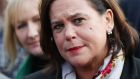 Pearse was standing in for Mary Lou McDonald who is away in America and very definitely not fundraising for Sinn Féin in Ireland because little Sinn Féin in the USA needs constant, massive funding for some inexplicable reason. Photograph: Niall Carson/PA Wire