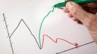 We have been looking at a K-shaped recovery, with much of the economy heading upwards while the worst-affected sectors suffer. Photograph: iStock