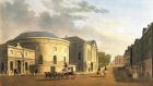 Dublin in the 1790s as seen by James Malton; Rutland Square and the New Assembly Rooms.