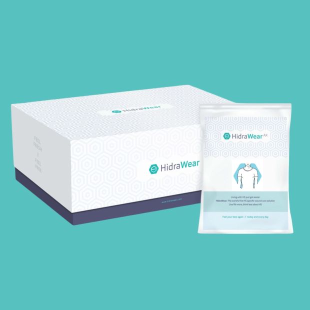 HidraWear is now the first HS wound dressing available through the HSE