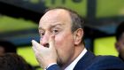 Plenty of fiesty words were exchanged as Rafael Benitez was shown the door at Everton. Photograph:  Stephen Pond/Getty Images