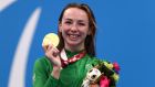 Ellen Keane on winning Paralympic gold: ‘I was at peace and I had a quiet contentment inside me.’ Photograph: Dean Mouhtaropoulos/Getty