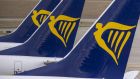 The new Ryanair staff will train at a centre in Santry, Co Dublin, where the airline has its headquarters. Photograph: Jason Alden/Bloomberg