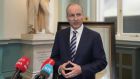 Taoiseach Micheál Martin: ‘I can understand the anger of people, and of our public representatives towards Russia and towards Russian representatives in Ireland.’ Photograph: Niall Carson/PA Wire