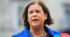 Mary Lou McDonald said an immediate reduction in excise duty on petrol and diesel would get prices down by 25 cent per litre.  Photograph: Gareth Chaney/Collins