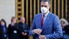 Spanish PM Pedro Sanchez characterised the PP-Vox pact as awful for ‘Spanish democracy and the PP’. File photograph: EPA