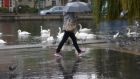 Met Éireann said the current wet and windy spell will clear away on Wednesday as brighter weather moves in from the west in time for St Patrick’s Day. 